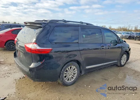 2016 Toyota Sienna Xle z USA, uszkodzony, nr VIN 5TDYK3DC2GS737839